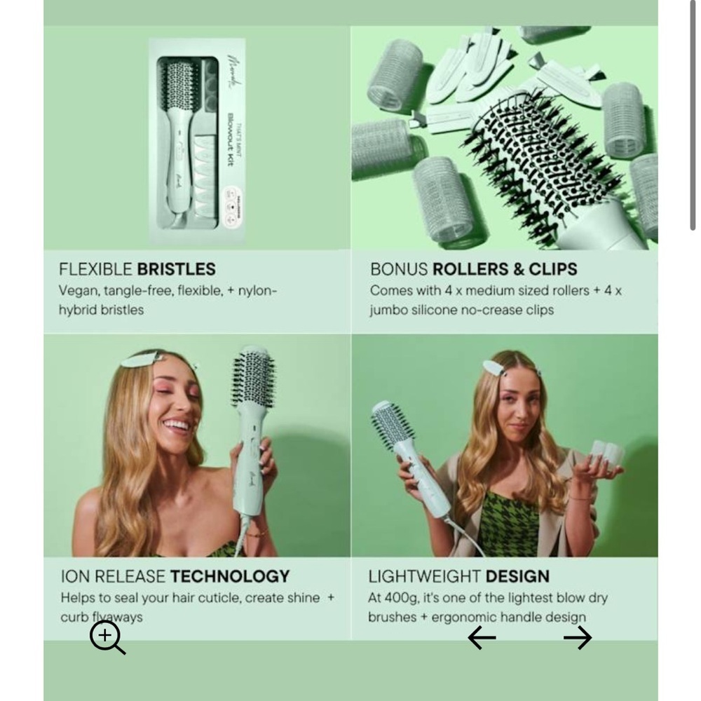 Mermade Hair That's Mint blowout Kit - Picture 7 of 14